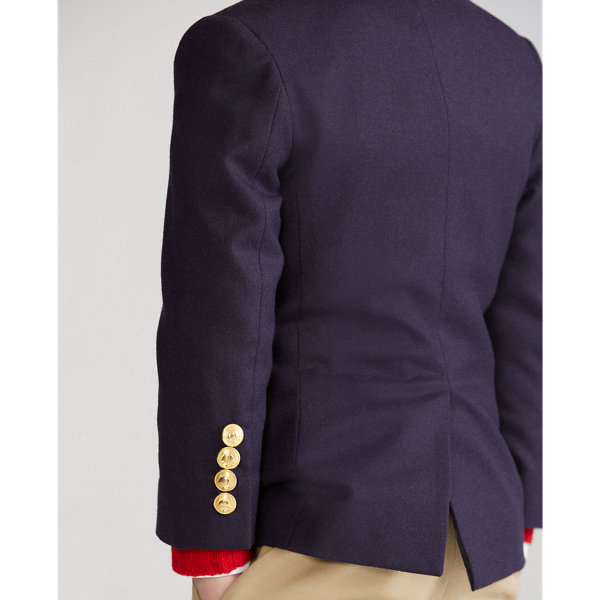 Boys 2-7 Wool Brass-Button Sport Coat 6