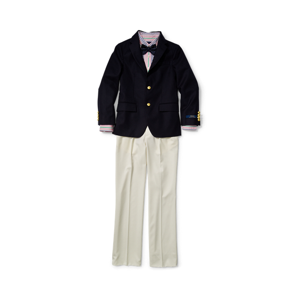 Boys 2-7 Wool Brass-Button Sport Coat 9
