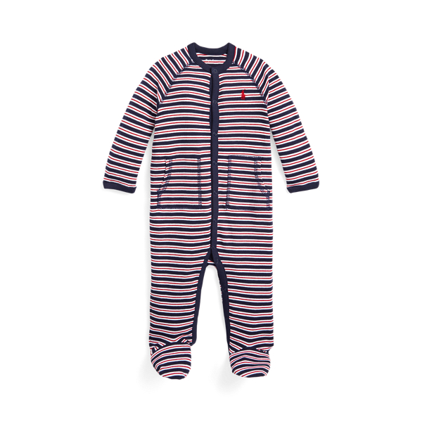 Striped Cotton Coverall