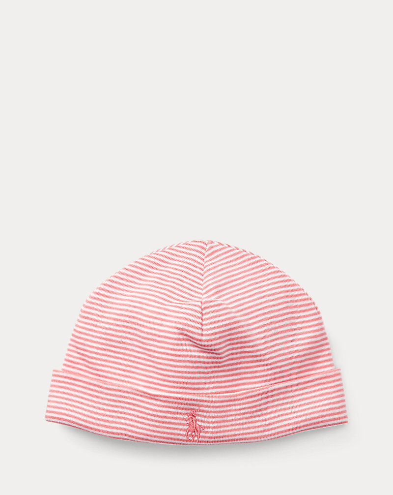 Striped Cotton Hat Baby Girl 1