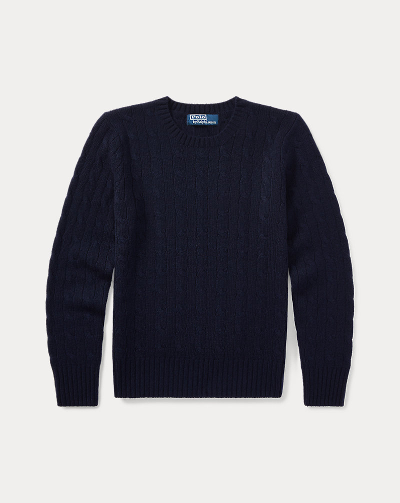 The Iconic Cable-Knit Cashmere Jumper BOYS 6-14 YEARS 1
