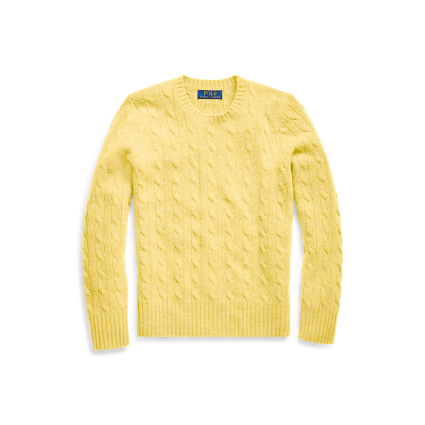 The Iconic Cable-Knit Cashmere Sweater