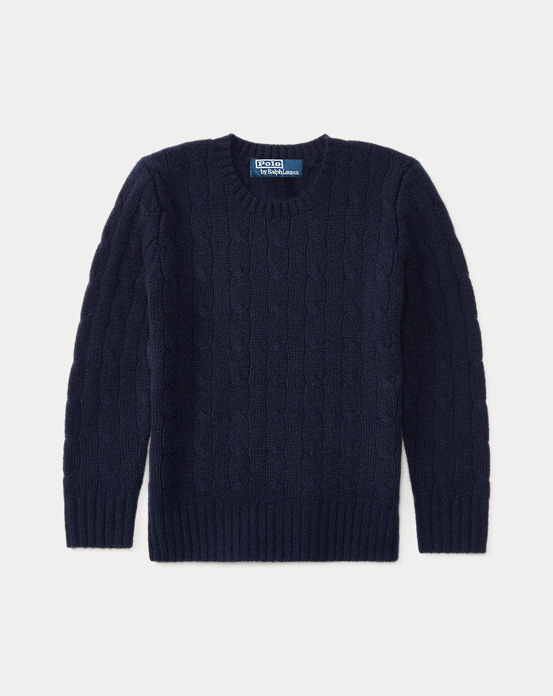 The Iconic Cable-Knit Cashmere Jumper BOYS 1.5-6 YEARS 1