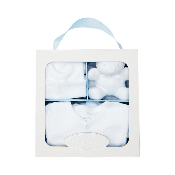 Set de caja de regalo de 3 piezas para bebe nino Ralph Lauren ES