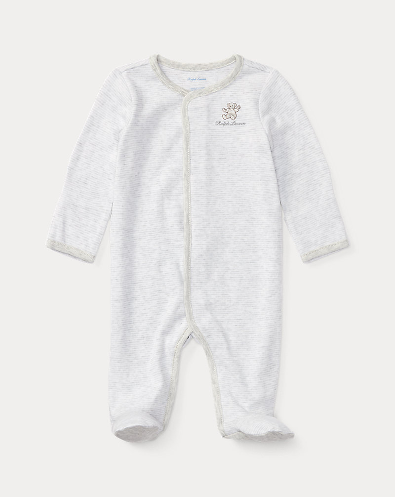 Bear Cotton Footed Coverall Baby 1