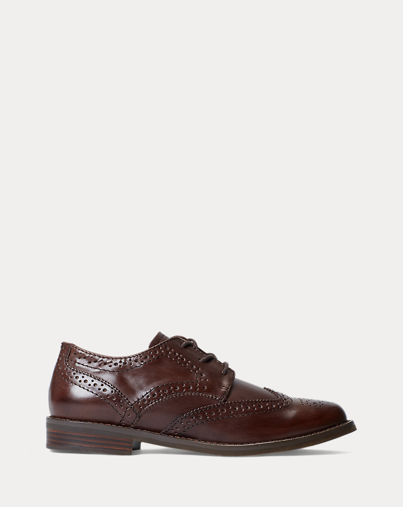 Leather Wing-Tip Oxford Shoe Junior 1