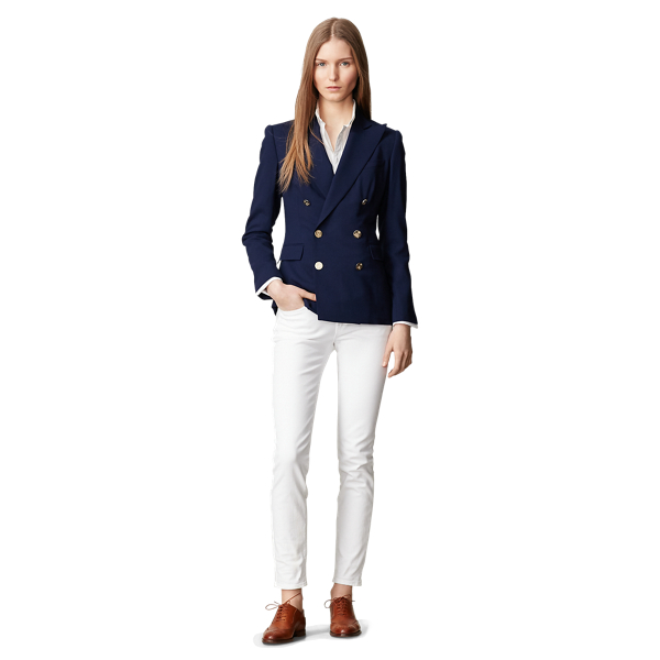 Ralph Lauren Collection Camden Wool Crepe Jacket 5