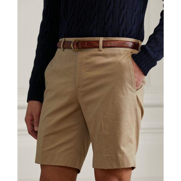 Purple Label Straight Fit Stretch Chino Short 6