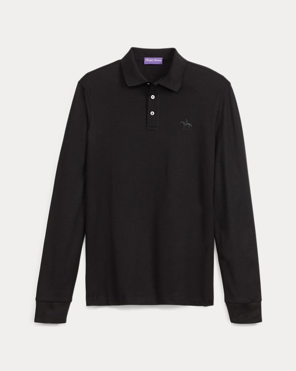 Arket Kleidung Tops & T-Shirts T-Shirts Linen-Blend Long Sleeve T-Shirt Polos & Longsleeves Longsleeves 