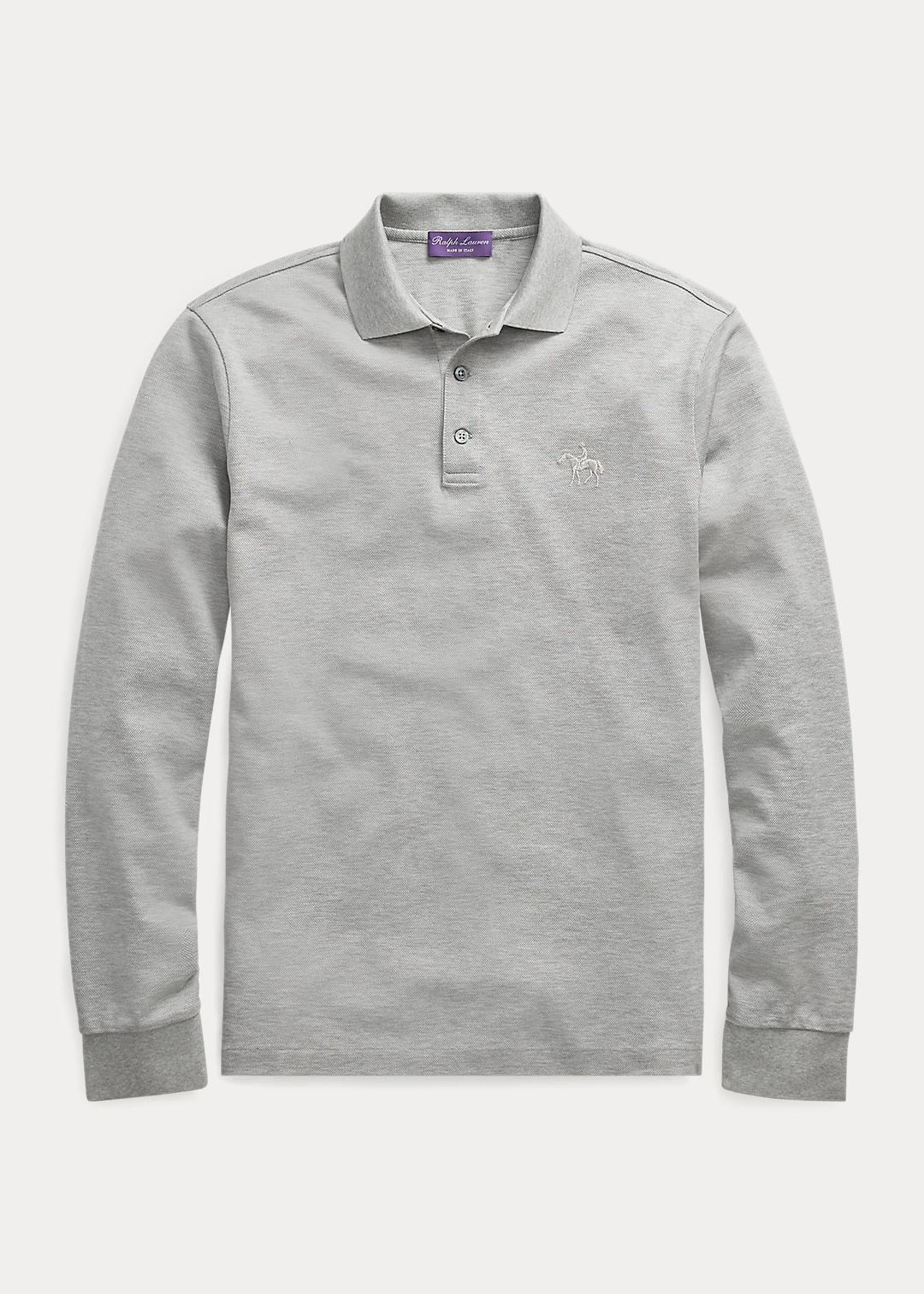 Purple Label Custom Slim Fit Pique Polo Shirt 2