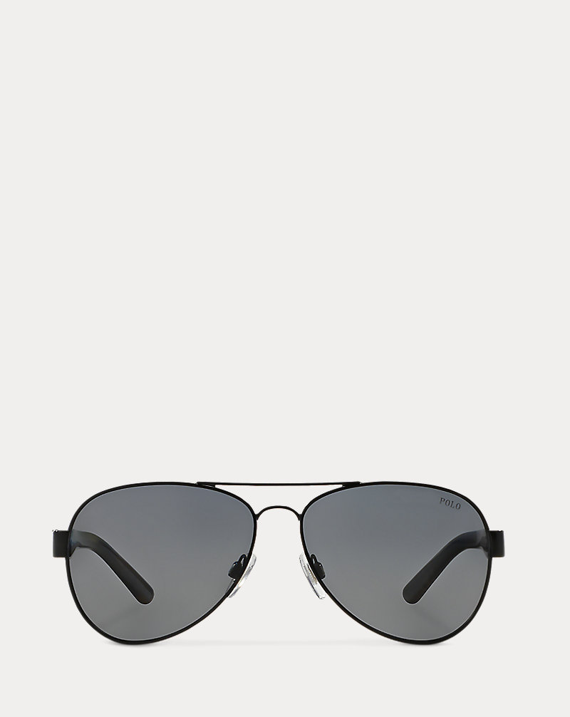 Contrast Aviator Sunglasses Polo Ralph Lauren 1