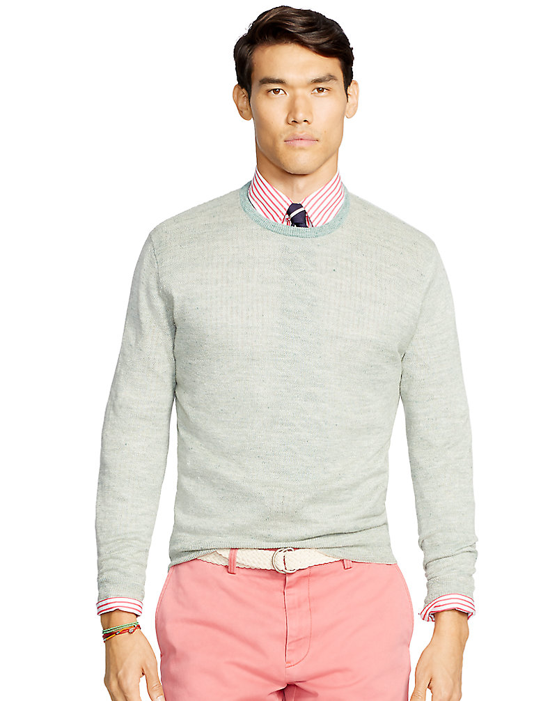 Birdseye Crewneck Sweater Polo Ralph Lauren 1