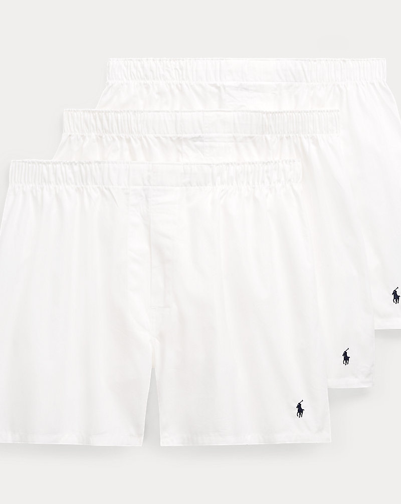 Solid Woven Boxer 3-Pack Polo Ralph Lauren 1