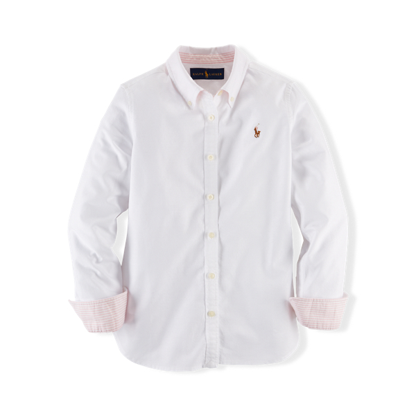 Cotton Oxford Shirt GIRLS 1.5-6.5 YEARS 1