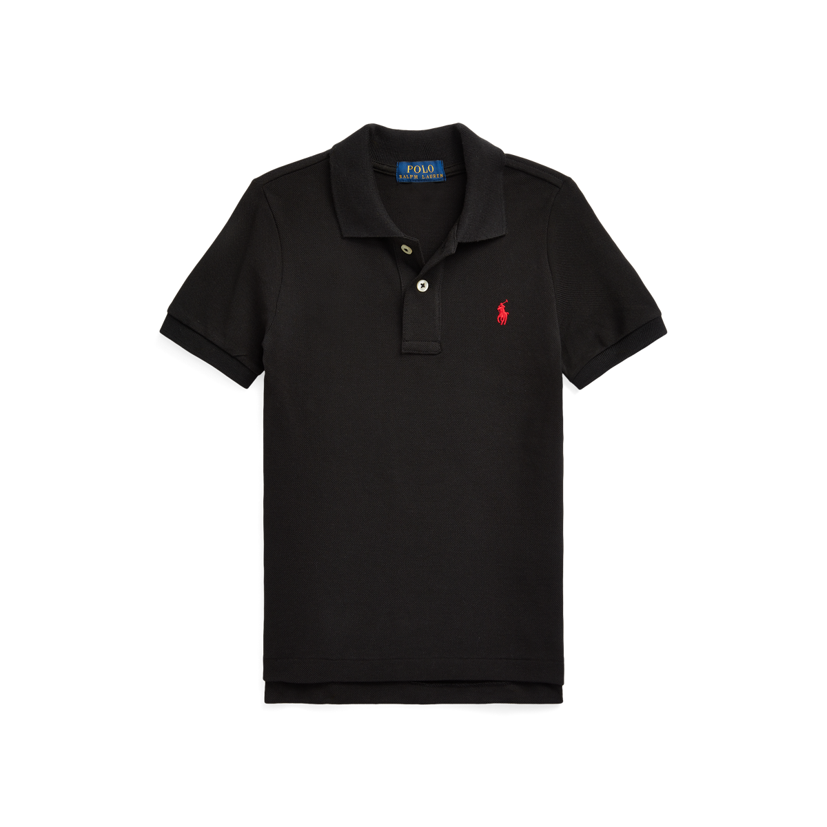 Boys' Cotton Mesh Polo Shirt