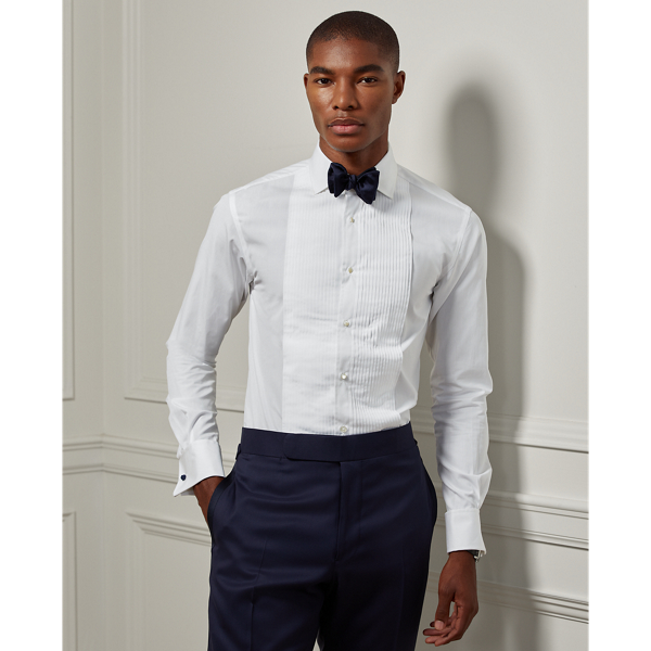 Chemise online plastron homme