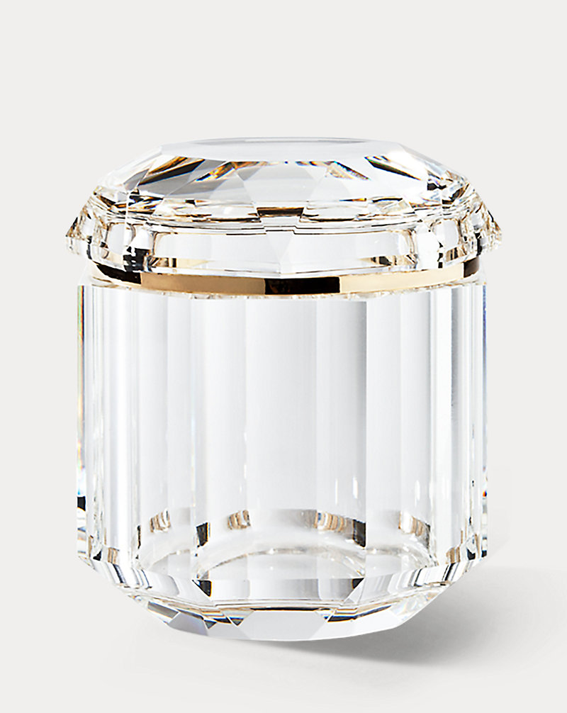 Leigh Clear Crystal Jar Ralph Lauren Home 1