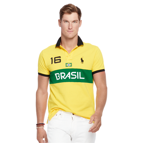 Custom Fit Brasil Polo Shirt