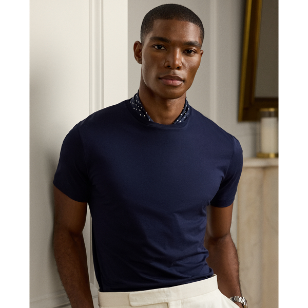 Purple Label Lisle Crewneck T-Shirt 6