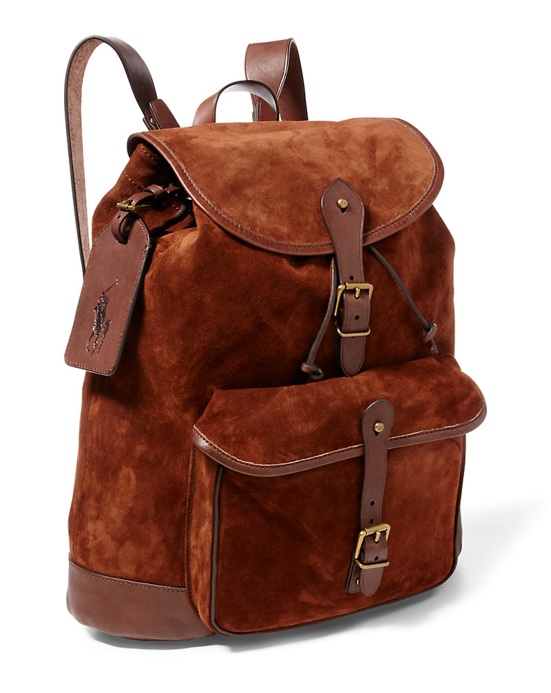 Suede Backpack Polo Ralph Lauren 1