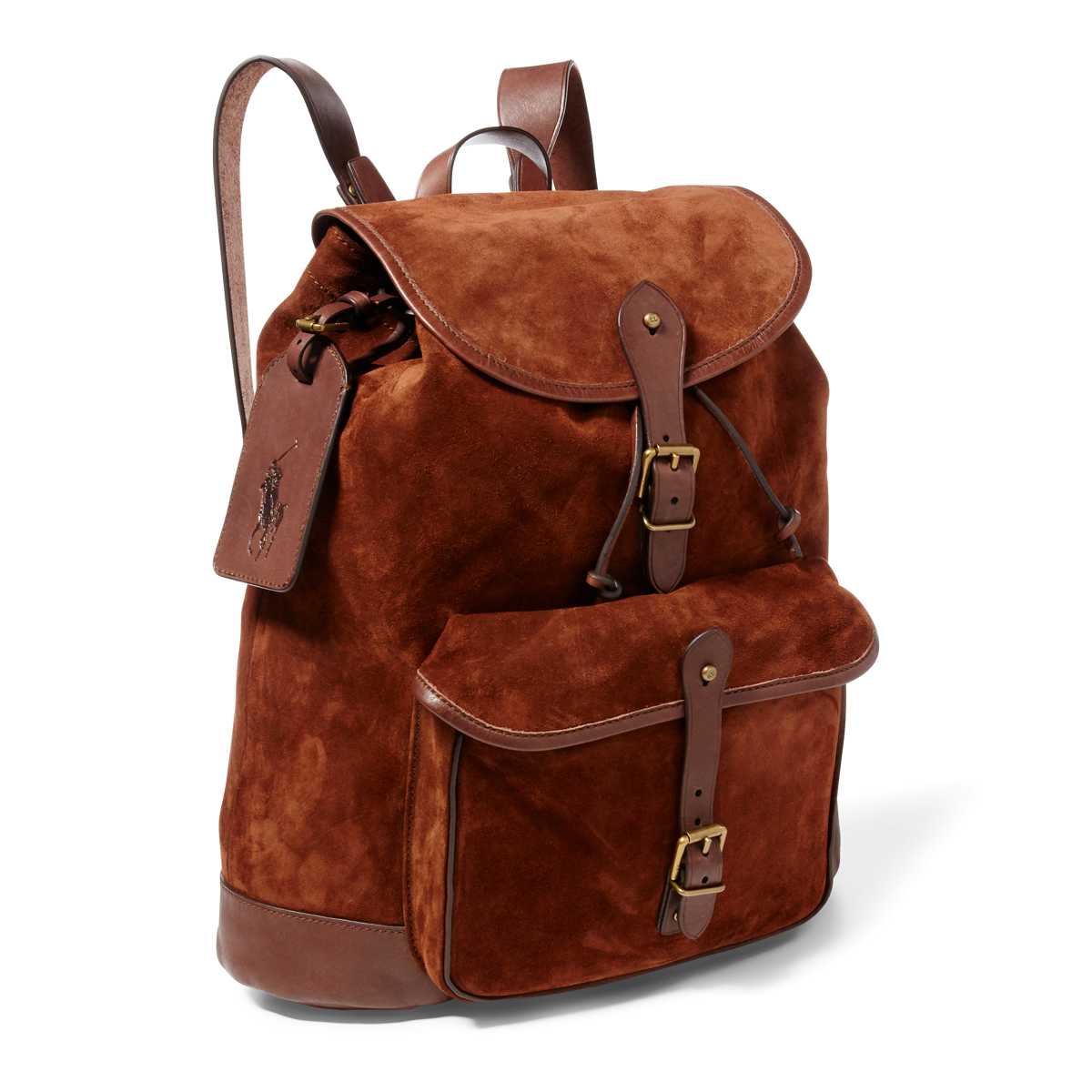 Suede Backpack
