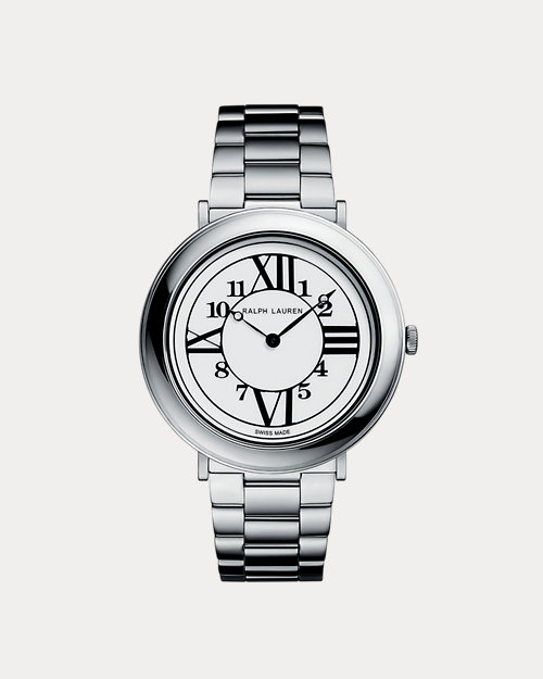 38 MM Steel Bracelet Watch