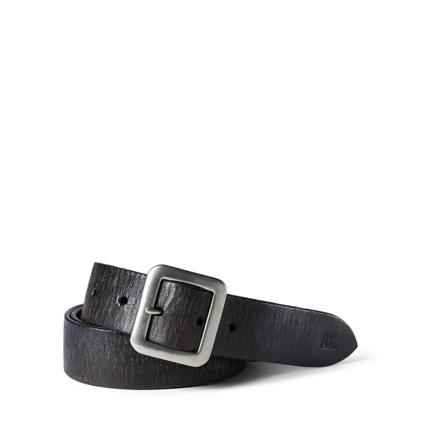 RRL Hand-Burnished Leather Belt 4
