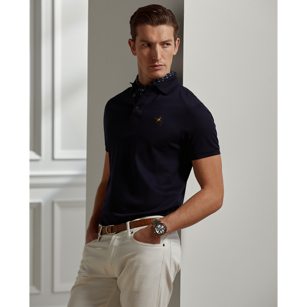 Custom slim fit piqué Polo-shirt