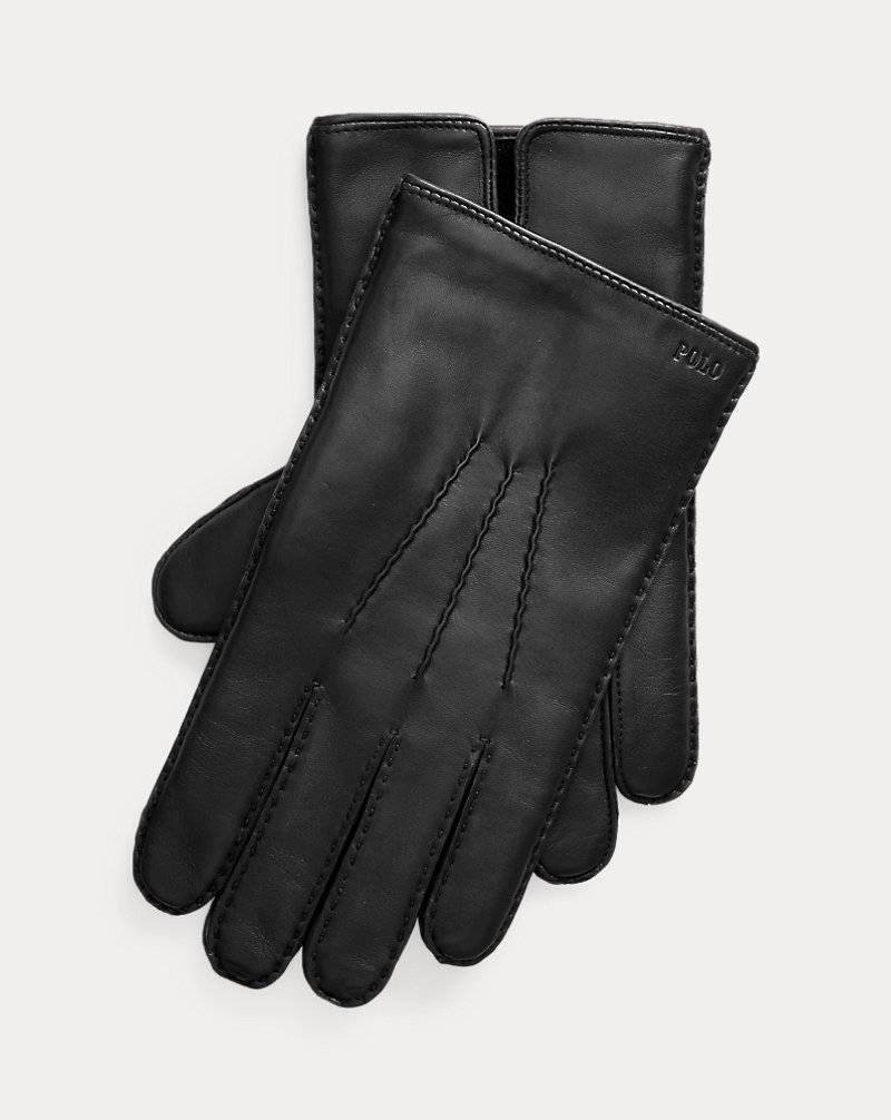 Cashmere-Lined Sheepskin Touch Gloves Polo Ralph Lauren 1