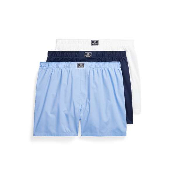 Lot de trois boxers en coton