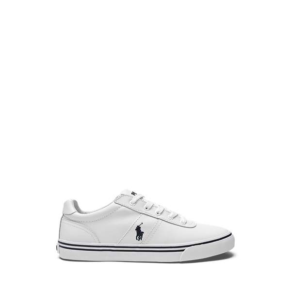 Polo ralph lauren deals hanford leather sneakers