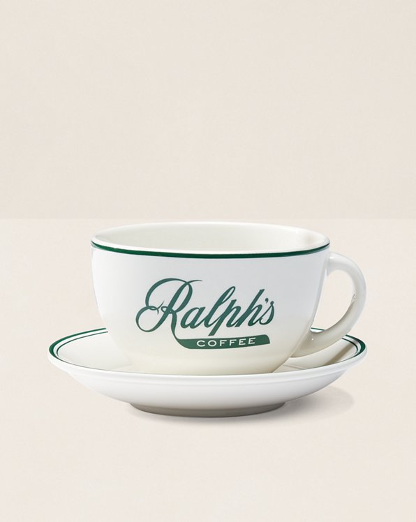 Chávena e prato Ralph's Coffee