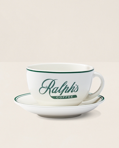 Tasse und Untertasse Ralph's Coffee