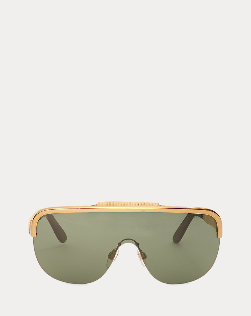Woven Shield Sunglasses Ralph Lauren Collection 1