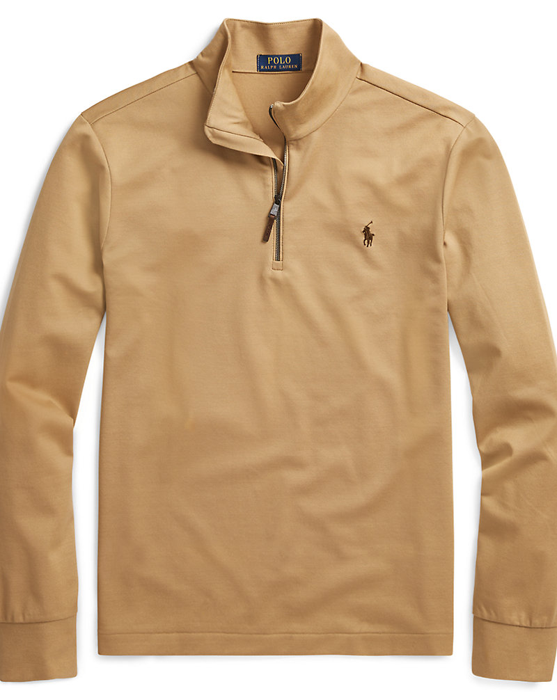 Cotton Piqué Half-Zip Pullover Polo Ralph Lauren 1