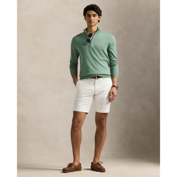 9.5-Inch Stretch Slim Fit Chino Short