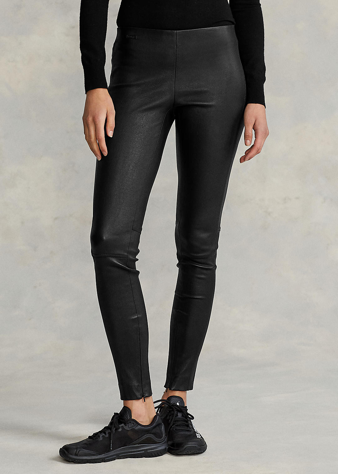 Polo Ralph Lauren Leather Skinny Trouser 3