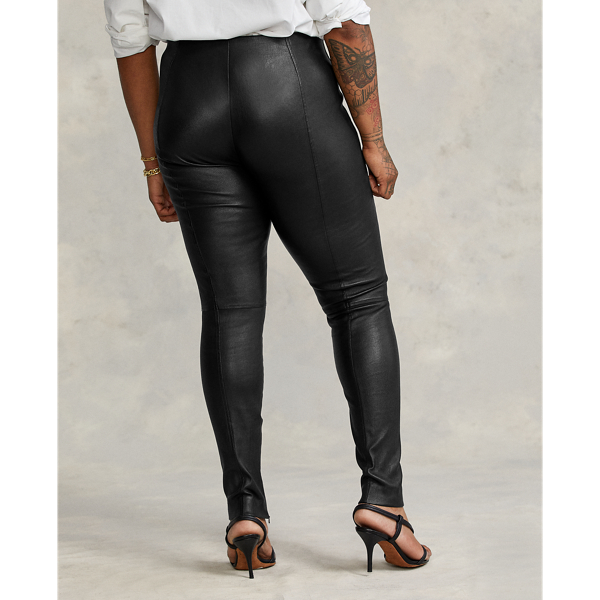 Polo Ralph Lauren Leather Skinny Trouser 9