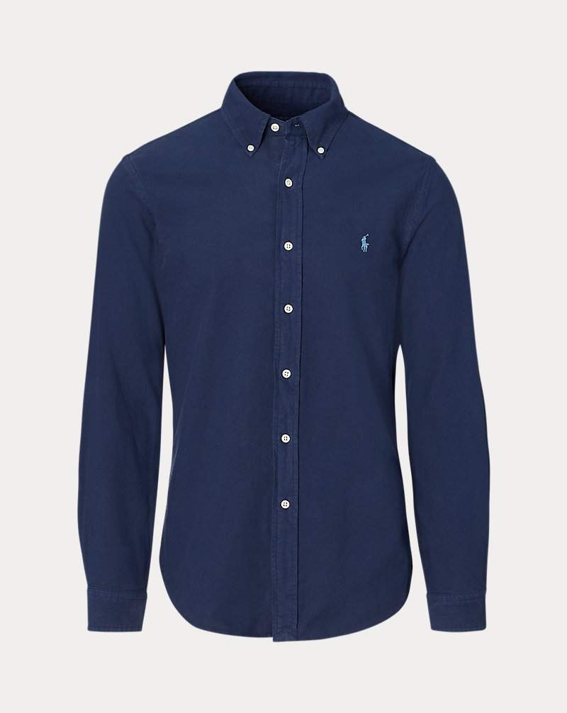Slim Fit Cotton Oxford Shirt Polo Ralph Lauren 1