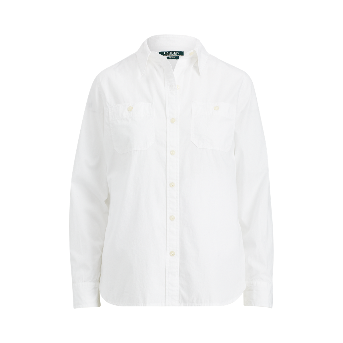 Women's Cotton Broadcloth Shirt | Ralph Lauren