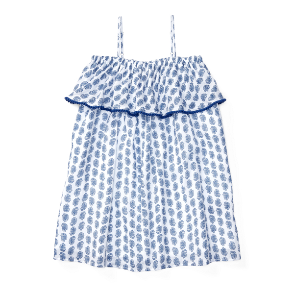 Cotton-Blend-Gauze Dress Girls 2-6x 1