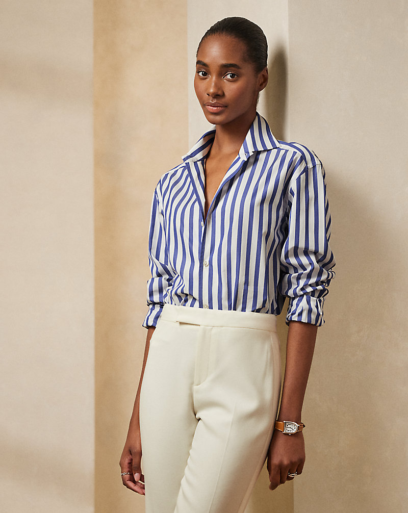 Striped Cotton Shirt Ralph Lauren Collection 1