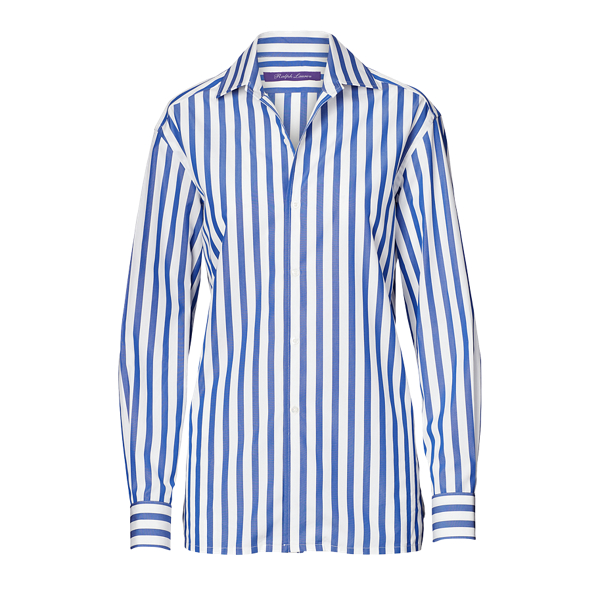 Ralph lauren striped best sale button down shirt