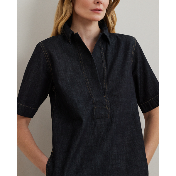 Lauren Denim Shift Dress 5