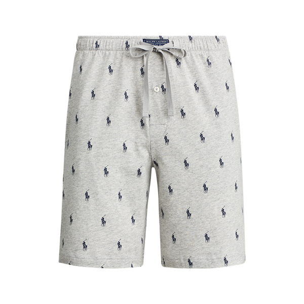 Polo shorts with discount horses all over