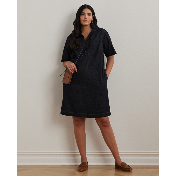 Denim Shift Dress