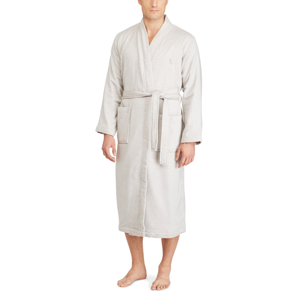Terry-Lined Shawl-Collar Robe Polo Ralph Lauren 1