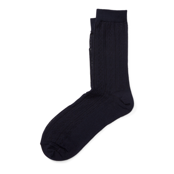 Diamond-Knit Trouser Socks Polo Ralph Lauren 1