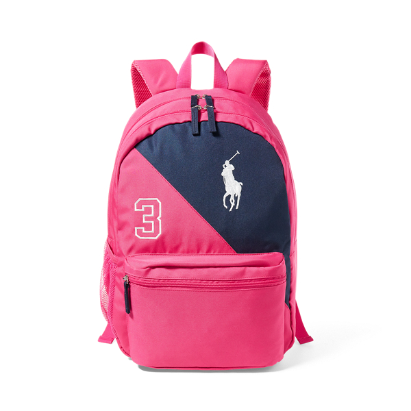 Color-Blocked Backpack para raparigas | Ralph Lauren® PT