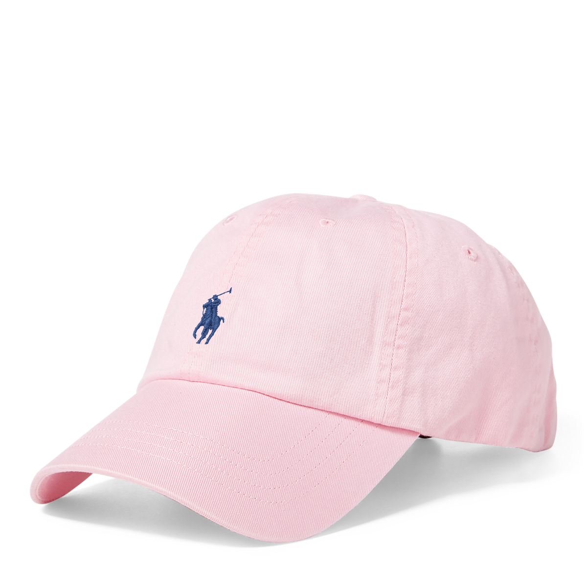 Casquette courbée rose ajustable avec logo bleu Cotton Chino Classic Sport  Polo Ralph Lauren